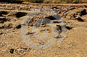 Etruscan ruins in Italy