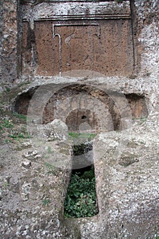 Etruscan Tomb Exterior