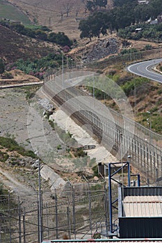 EU border fence Ceuta photo