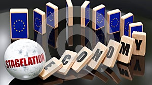 EU Europe, stagflation and the economy