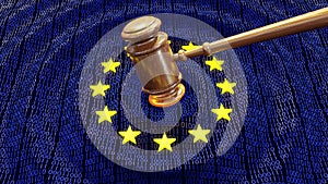 EU judge hammer img