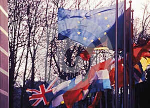 Eu parliament building brussels belgium europe