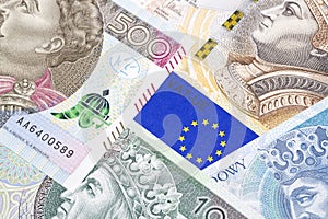 EU Vat tax - documents with Polish money