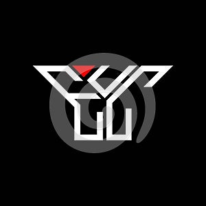EUC letter logo creative design with vector graphic, EUC