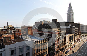 Euclid Avenue and the Terminal Tower, Cleveland, Ohio photo
