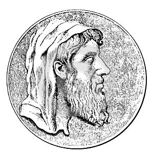 Euclid, vintage illustration photo