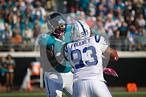 Eugene Monroe vs. Dwight Freeney