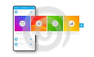 Euler diagram, Alarm clock and Recovery trash icons set. Graph chart sign. Vector
