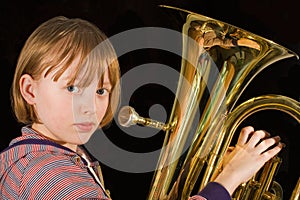 Euphonium player photo