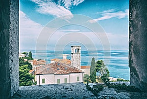 Euphrasian Basilica, Porec, Croatia, analog filter