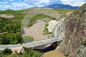 Euphrates River, Kemah in Erzincan