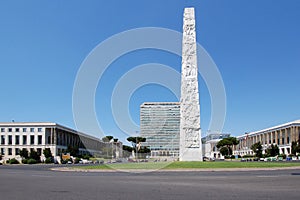 EUR Obelisk - Rome photo