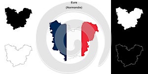 Eure outline map