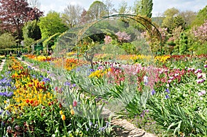 Eure, the Monet house in Giverny in Normandie