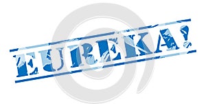 Eureka blue stamp