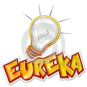Eureka sticker photo