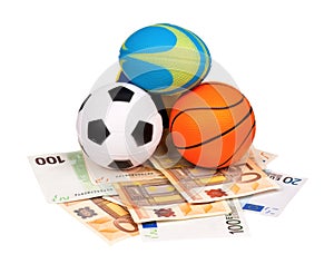 Euro and balls