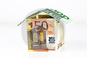 Euro bank notes House