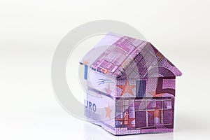 Euro bank notes House