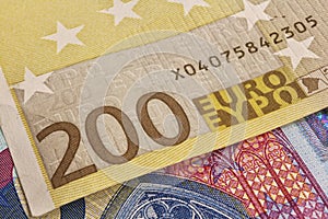 200 euro banknote photo