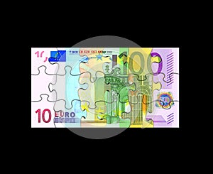 Euro Banknote Puzzle