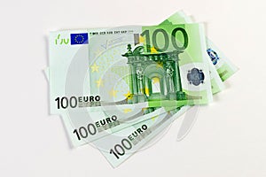 300 Euro banknotes