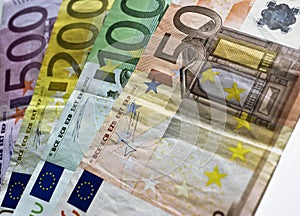 Euro bills