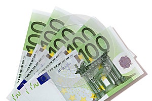 Euro 100 bills