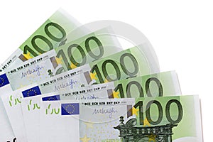 Euro 100 bills