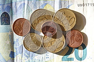 Euro Bills , Money