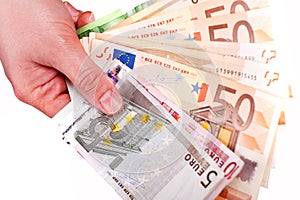 Euro Cash in Hand