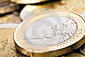 Euro coins