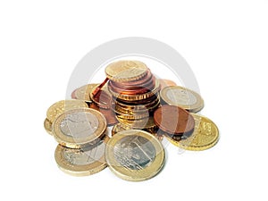 Euro coins