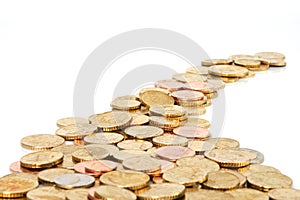 Euro coins