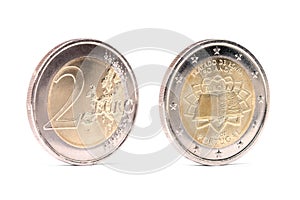 Euro coins