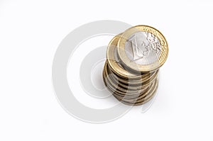 Euro coins, the euro is official currency of 19 of the 28 member states of the EU, known as the eurozone