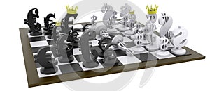 Euro dollar chess game