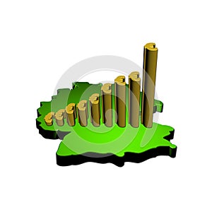Euro graph on Germany