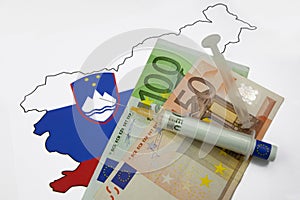 Euro injection in Slovenia - euro crisis