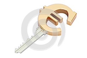 Euro Key, 3D rendering