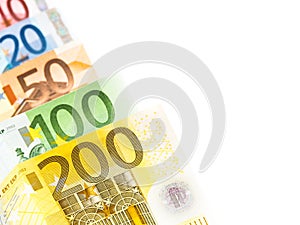 Euro money abstract