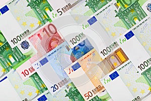 Euro money background