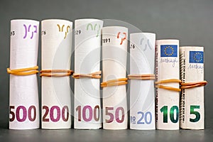 Euro money background