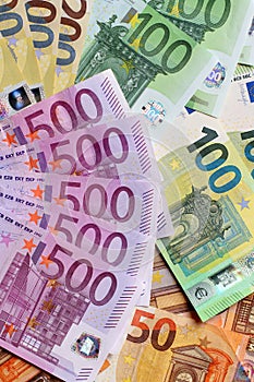 Euro money background