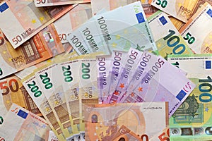 Euro money background