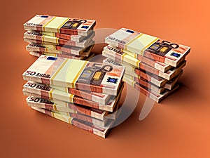 Euro money. Business and finance concepts. Euro currency
