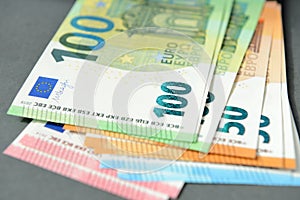 Euro Money. Ð•uro cash background. Euro Money Banknotes