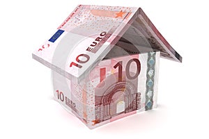 Euro Notes House Symbol