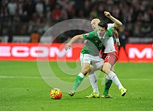 EURO 2016 Qualifying Round Poland vs Rep. of Ireland