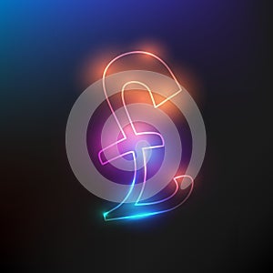 Euro sign RGB lighting